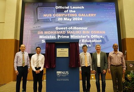 NUS Unveils SE Asia's First Gallery on Computing History in Singapore