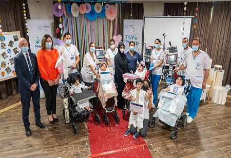 Amana Healthcare celebrates the 2023 graduating class of the Tiny Treasures