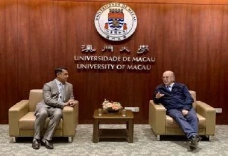 University of Macau Hosts Danilo Afonso Henriques to Discuss Trade Ties