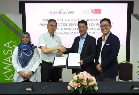 Kwasa Land, Educ8 Group to Co-Develop New Education Campus