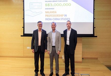NUS Launches Nalanda Endowed Professorship in India-China Studies