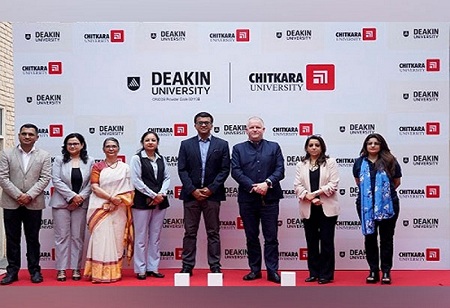 Deakin University's Vice-Chancellor Increases Global Academic Collaboration at Chitkara University