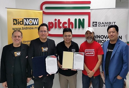 Bidnow, PitchIN and Gambit Partner for Digital Asset Education