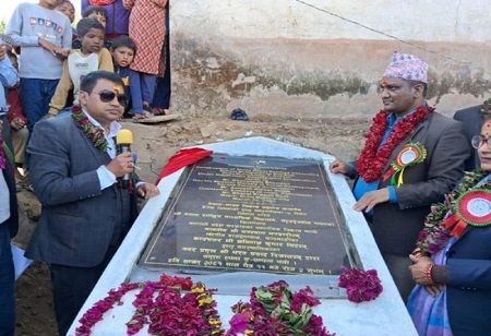 Foundation Stone Laid for New School Building in Nepal with Indian Assistance
