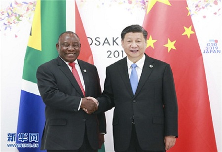 China will help South Africa's tech and education initiatives